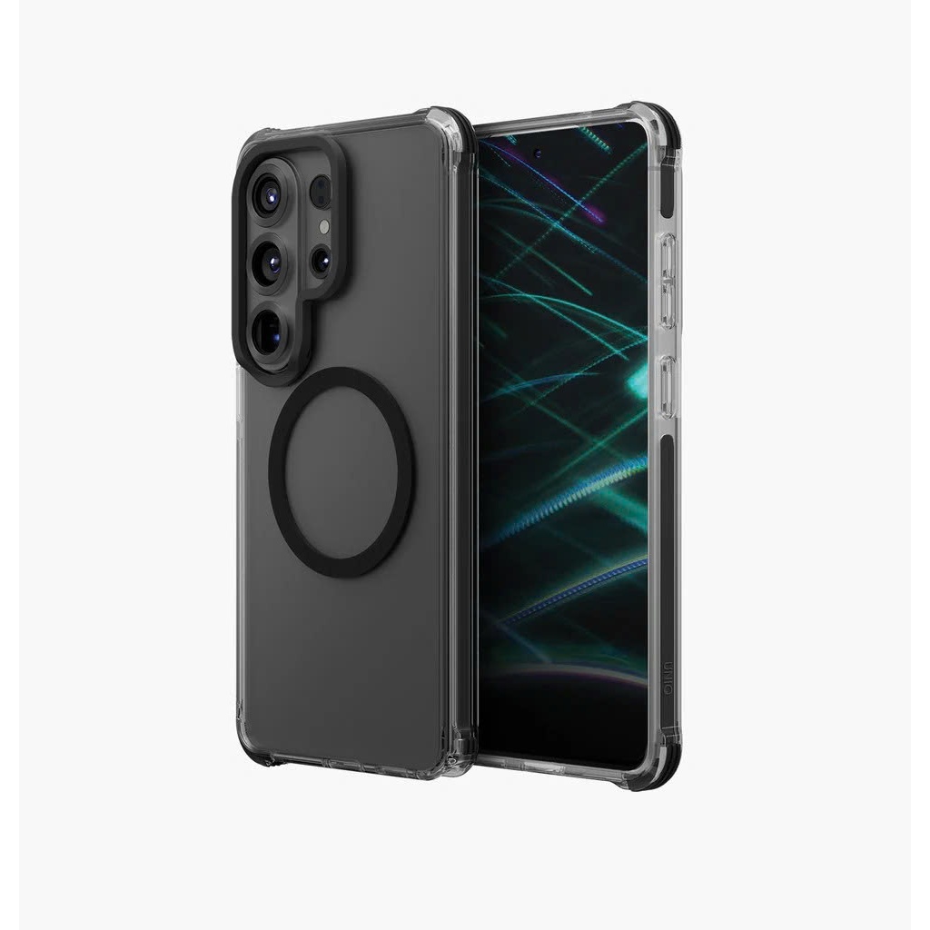 Ốp UNIQ Combat Triple-Layer Defense Viền TPU Dẻo Chống Sốc Tích Hợp Sạc Từ Tính Chính Hãng cho S26 Ultra
