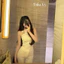 Set áo lệch vai khuy xoắn