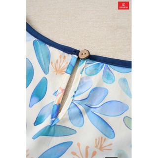 6BLL03 Đồ Bộ Nữ 𝐂𝐀𝐑𝐃𝐈𝐍𝐀 Chất Lanh Tre Nhật Cao Cấp Quần Lửng Áo Cộc Tay Cổ tròn có túi 6LF03