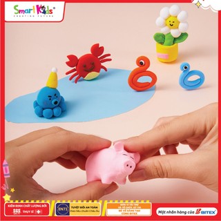 [MỚI VỀ] Đất Nặn Siêu Nhẹ Smartkids 12/24 Màu LC01/ LC02 - Đất Sét Tự Khô Không Dính Tay, An Toàn Cho Bé Chính Hãng