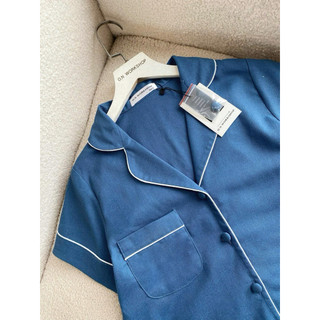 𝗛𝗮̀𝗻𝗴 𝗰𝗵𝗶́𝗻𝗵 𝗵𝗮̃𝗻𝗴 Set bộ ngủ mặc nhà nữ pyjama linen mềm by O.N WORKSHOP