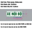 XE NỘI BỘ. Chuẩn quy định, chất liệu phản quang. Tem DECAL dán xe ô tô vận tải người nội bộ, hàng hóa nội bộ