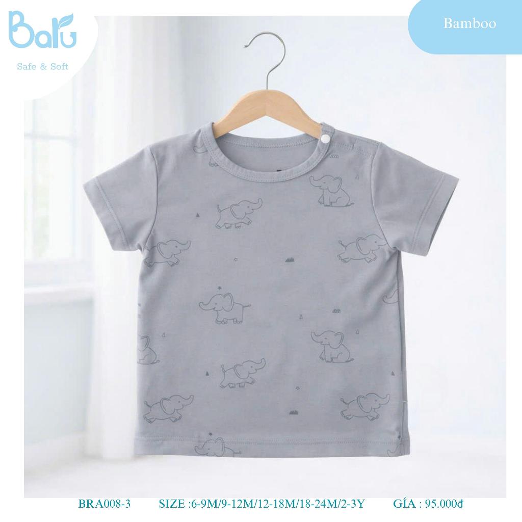 Áo cài vai cộc tay BRA008-3