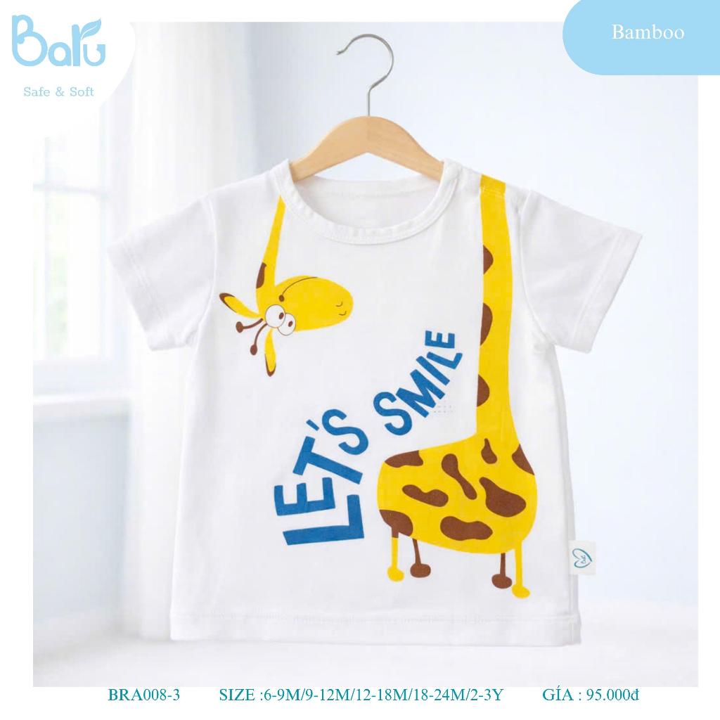 Áo cài vai cộc tay BRA008-3