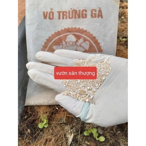 Vỏ Trứng Gà (1kg) Sfarm Đã Qua Xử Lý Cung Cấp Canxi cho Cây Hạn Chế Ô.c Sên