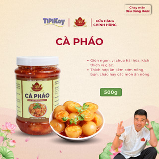 Cà Pháo Hương Quê 500g - Chay Mặn Đều Dùng Được  - TiPiKay Shop