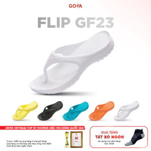 Thể thao chạy bộ Goya Flip GF23 full màu 05 - Công nghệ Eva Foam siêu nhẹ êm, matxa bàn chân