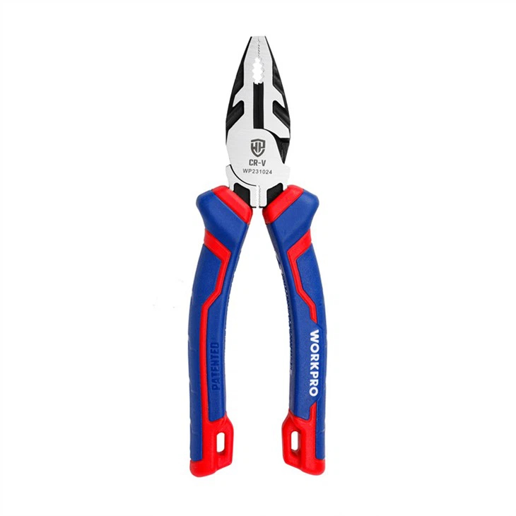Kìm điện WORKPRO bằng thép CR-V cao cấp WP231024 (160mm), WP231025 (180mm), WP231026 (200mm) - Hàng chính hãng