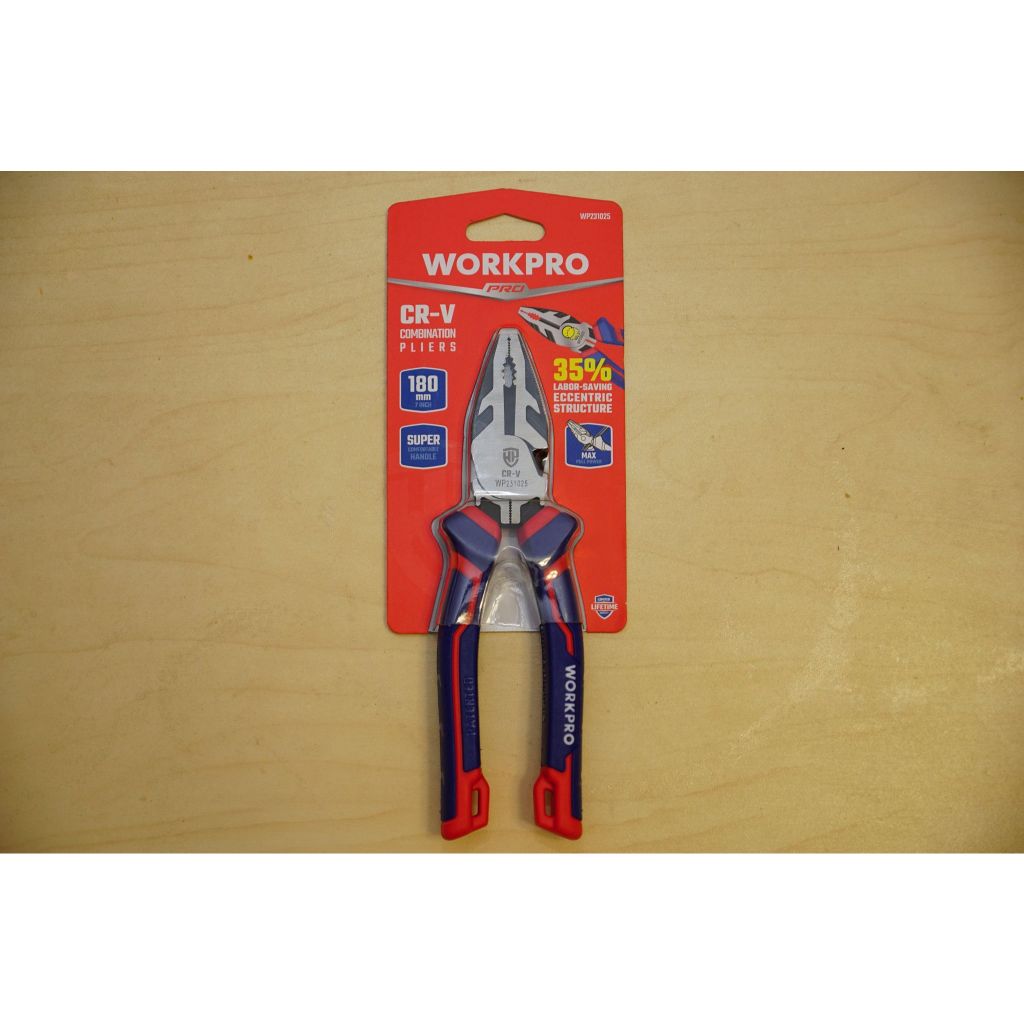 Kìm điện WORKPRO bằng thép CR-V cao cấp WP231024 (160mm), WP231025 (180mm), WP231026 (200mm) - Hàng chính hãng