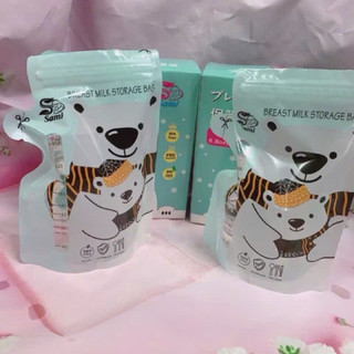 Hộp 50 túi trữ sữa Sami 250ml Nhật Bản