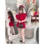 Set váy bé gái cổ tàu phối nút thắt tay bèo nhẹ nhàng thiết kế sang chảnh mẹ bé diện đi tiệc chụp hình cực xinh