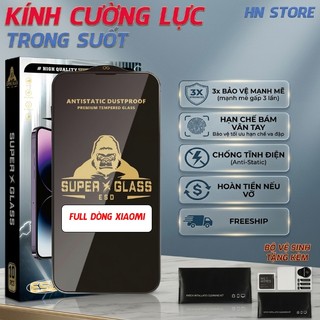 Kính cường lực KK dành cho Xiaomi 13T Pro / 14T / 13T / 12T / 11T / 10T / 9T / 11 Lite / Pro ...Full