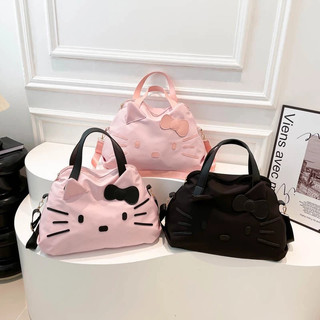 Túi Xách Hello Kitty Nữ Big Size Đeo Chéo Y2K Ulzzang Hàn Quốc | Túi Tote Cute Đi Học Chống Nước