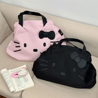 Túi Xách Hello Kitty Nữ Big Size Đeo Chéo Y2K Ulzzang Hàn Quốc | Túi Tote Cute Đi Học Chống Nước