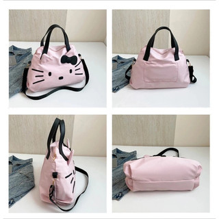 Túi Xách Hello Kitty Nữ Big Size Đeo Chéo Y2K Ulzzang Hàn Quốc | Túi Tote Cute Đi Học Chống Nước