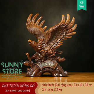 Tượng chim đại bàng, Đại bàng tung cánh, Tranh sơn thủy, Tượng phong thuỷ, Decor Trang trí nhà cửa, Quà tặng ý nghĩa
