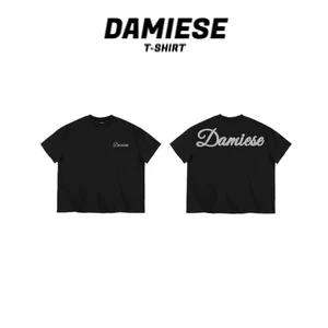 ÁO THUN BOXY DAMIESE "LOGO KIM TUYẾN" COTTON 260GSM