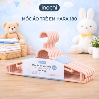 Móc quần áo người lớn Inochi - Hara cao cấp, dày dặn, treo quần áo chịu lực tốt