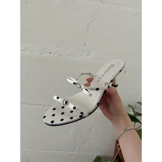 Giày cao gót Polka Dot Bow Heels 5cm (fullbox)