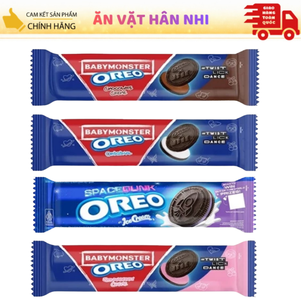Bánh OREO Nhân Kem Đầy Đủ Các Hương Vị (110gr) - Sản Phẩm Chính Hãng ...