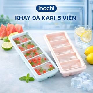 Khay đá thanh Inochi - Kari 5 viên hộp + nắp