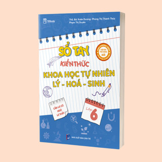 Sách - Combo Sổ Tay Kiến Thức Khoa Học Tự Nhiên Lý - Hóa - Sinh Lớp 6,7,8,9