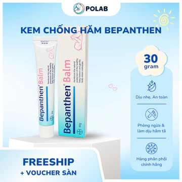 Kem chống hăm Bepanthen Balm chính hãng tuýp 30g, kem chống hăm cho bé sơ sinh hiệu quả