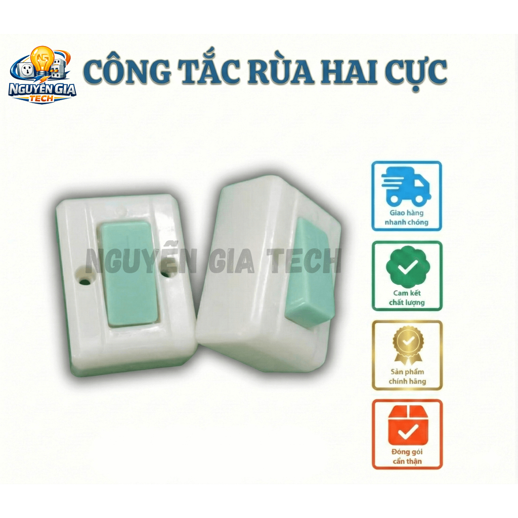 🧨 SẬP SÀN 🧨 COMBO 10 CÔNG TẮC 2 - 3 CỰC
