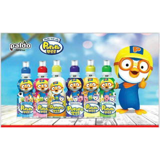 Nước trái cây pororo Hàn quốc mix vị 1 thùng 24 chai
