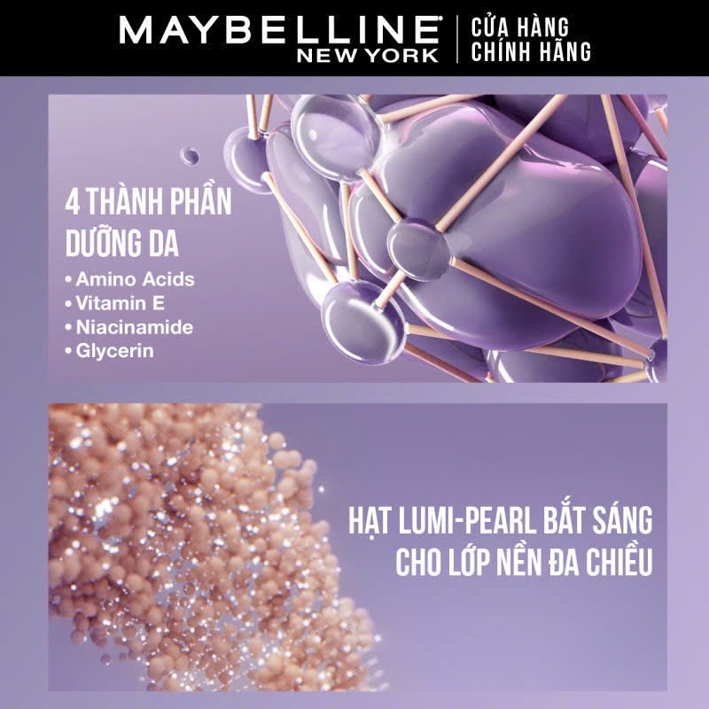 Kem nền MAYBELLINE Super Stay chống nắng 30h Che Phủ Cao Mỏng Nhẹ | NHÍM HOUSE
