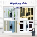 Ổ Khóa Vân Tay CONVETEK CV-S450 Màn Hình Cảm Ứng | 5 Cách Mở | Chống Nước | Hợp Kim Kẽm Cao Cấp — ảnh 7