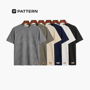 Áo phông Gân tăm Clean fit PATTERN Áo thun thể thao PA078