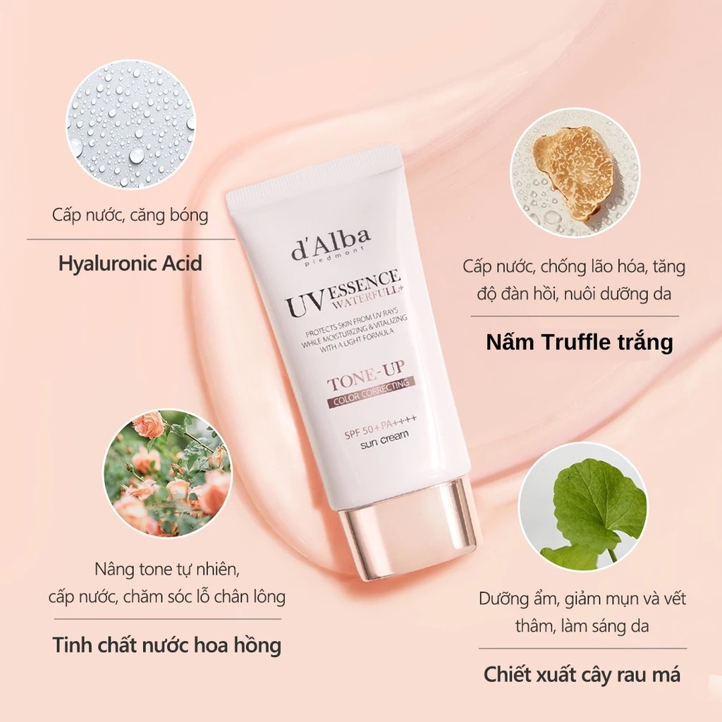 d'Alba Bộ sản phẩm chăm sóc toàn diện - Chọn 1 tùy chọn)