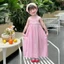 Váy 2 Dây Maxi Dáng Dài Đi Biển Cho Bé Gái (Đến Mắt Cá Chân)- Chất Jean lụa siêu mát