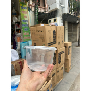 [ RẺ NHẤT SÀN COMBO 100c TÔ NHỰA 1000ml kèm nắp dày dặn