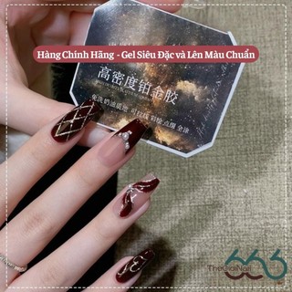 Set Gel Dặm & Vẽ Nhũ, Gel Nhũ Kim Tuyến 4 Ô Cao Cấp – Gel Vẽ Line, Kéo Sợi, Đính Đá Lấp Lánh Chuẩn Salon Tán Ombre
