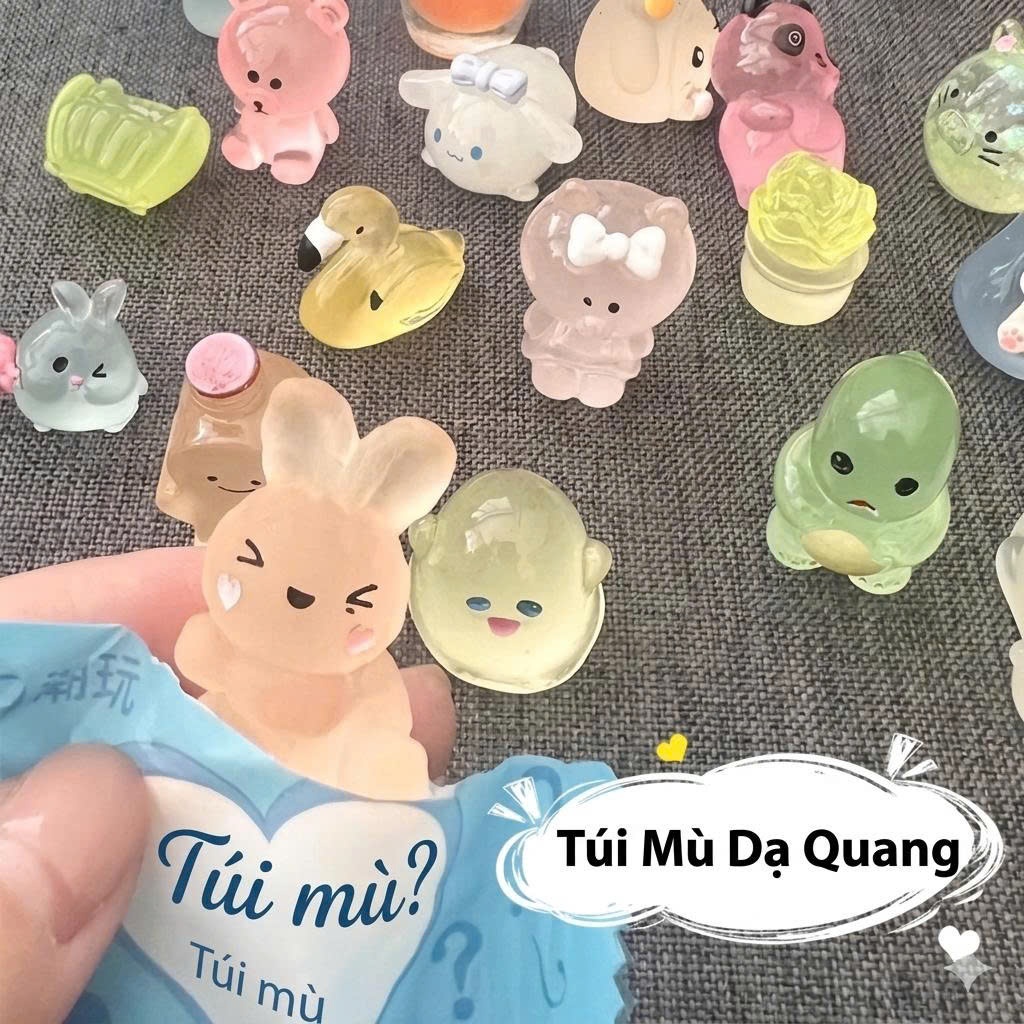 (SET 50 TÚI MÙ) Túi Mù Mini - Kẹo Bóc Quà Bí Mật, Blind Bag Kẹo Bóc Quà Test Nhân Phẩm