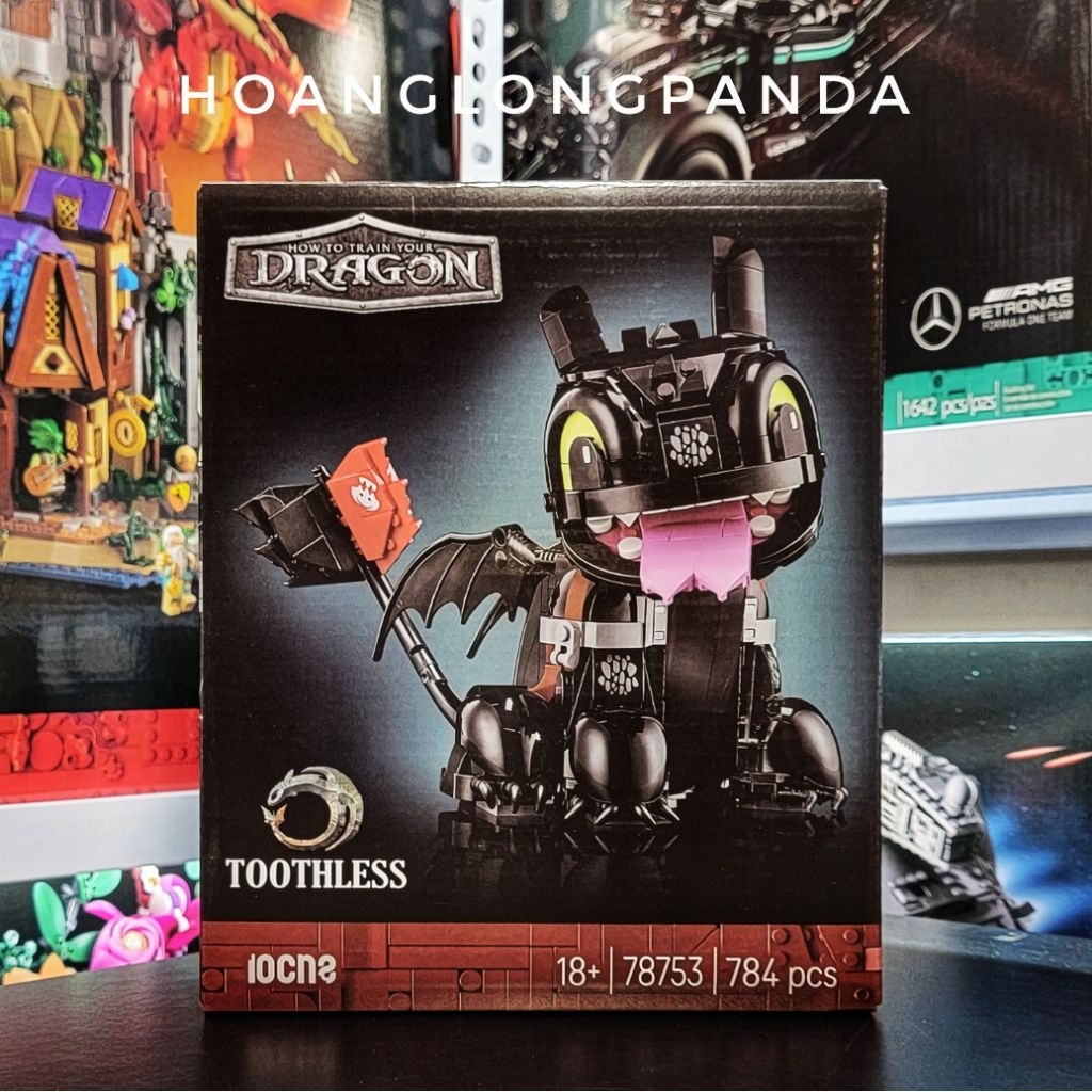 [Icons] Đồ Chơi Mô hình Rồng Răng Sún Toothless 79753 784 chi tiết ...