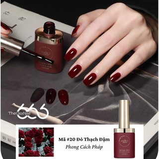 Sơn Gel Đỏ ANNIES Soak Off – Gel Sơn Móng Màu Đỏ Sữa, Đỏ Thạch Bóng Mịn Siêu Tôn Da, Siêu Mướt | TheGioiNail666