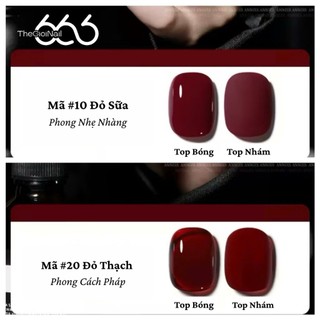 Sơn Gel Đỏ ANNIES Soak Off – Gel Sơn Móng Màu Đỏ Sữa, Đỏ Thạch Bóng Mịn Siêu Tôn Da, Siêu Mướt | TheGioiNail666