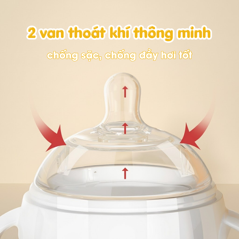 Bình sữa Kamidi Silicone mềm chống sặc cho bé 150ml & 250ml an toàn chống va đập– FamilyCare Store