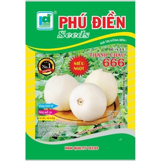 Hạt giống Dưa Lê Thanh Châu, kháng bệnh tốt, sinh trưởng khoẻ, năng xuất cao - gói 30 hạt