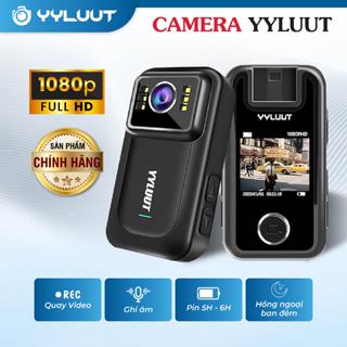 Camera hành trình YYLUUT L9 Full HD 1080P, camera mini quay hồng ngoại, ghi âm, chống nước IP67