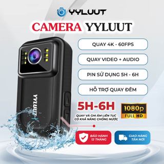 ( SIÊU PHẨM 2026 ) Máy Quay YYLUUT  1080 HD Quay Hành Trình , Vlog , Kết Nối Không Dây,Chống Rung