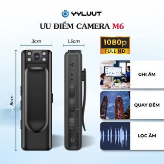 Camera mini M6 Full HD 1080P không dây, camera hành trình giám sát, quay đêm hồng ngoại, ghi âm 10 giờ