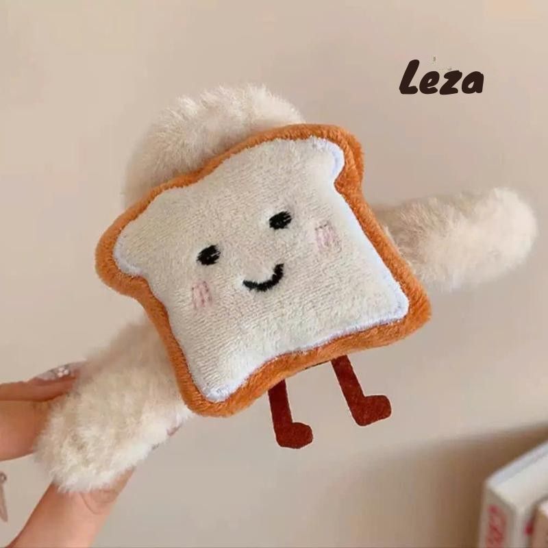LEZA - Băng Đô/Kẹp tóc hoạt hình nhồi bông dễ thương cho nam và nữ. Sử dụng hàng ngày, rửa mặt, skincare