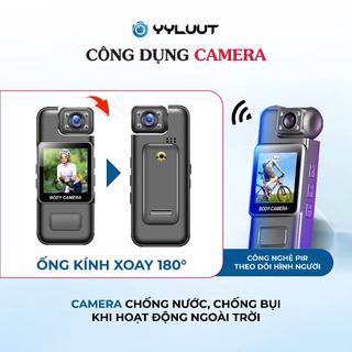Camera hành trình mini wifi 4k hd không dây chống rung có màn hình lcd xem trực tiếp quay du lịch