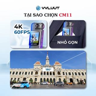 Camera hành trình mini wifi 4k hd không dây chống rung có màn hình lcd xem trực tiếp quay du lịch