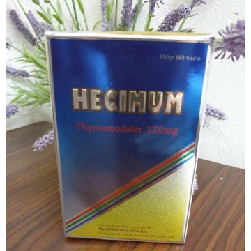 Hộp 60 viên Viên uống HECIMUM - Hỗ trợ tăng sức đề kháng giảm nguy cơ viêm đường hô hấp trên do đề kháng kém Date 3/2029