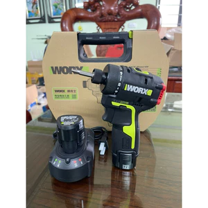 Máy chuyên vít cấp trượt dùng pin 12V WORX WU129 chính hãng